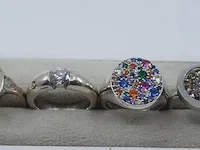13x zilveren ring - afbeelding 18 van  22