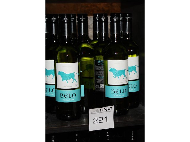 14 flessen witte wijn belo macabeo 2024. - afbeelding 2 van  2
