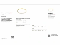 14 karaat geelgouden armband met 3,05 crt. diamant - afbeelding 2 van  8