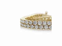 14 karaat geelgouden armband met 3,05 crt. diamant - afbeelding 3 van  8