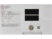 14 karaat geelgouden armband met 4,68 crt. diamant - afbeelding 2 van  5