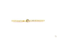 14 karaat geelgouden armband met 4,68 crt. diamant - afbeelding 3 van  5