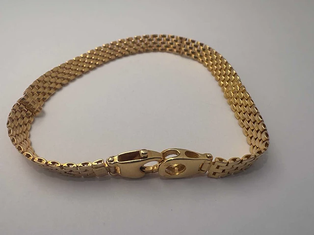 14 karaat geelgouden armband - afbeelding 1 van  4