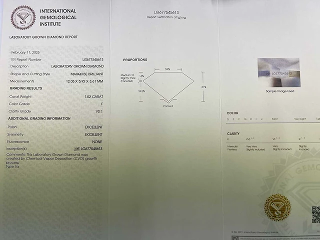 14 karaat geelgouden ketting met 1,52 crt. diamant - afbeelding 4 van  11