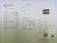 14 karaat geelgouden oorstekers met 3,07 crt. diamant - afbeelding 3 van  9