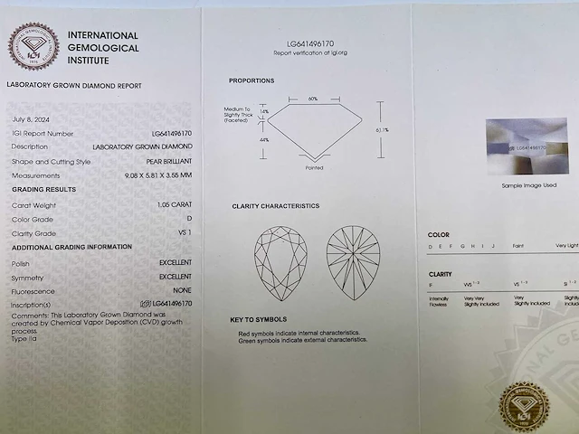 14 karaat geelgouden ring met 2,10 crt. diamant - afbeelding 3 van  7
