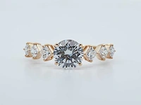 14 karaat geelgouden ring met 2,11 crt diamant - afbeelding 1 van  7