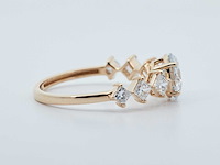 14 karaat geelgouden ring met 2,11 crt diamant - afbeelding 4 van  7