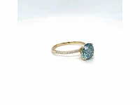 14 karaat geelgouden ring met 2,44 crt. - afbeelding 5 van  13
