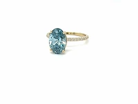 14 karaat geelgouden ring met 2,79 crt. diamant - afbeelding 5 van  8