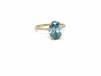 14 karaat geelgouden ring met 2,79 crt. diamant - afbeelding 8 van  8