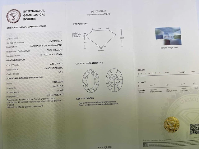 14 karaat geelgouden ring met 2,79 crt. diamant - afbeelding 3 van  7