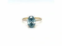 14 karaat geelgouden ring met 2,79 crt. diamant - afbeelding 5 van  7