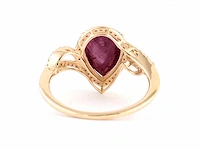 14 karaat geelgouden ring met 2,80 crt. diamant - afbeelding 5 van  6
