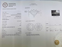 14 karaat geelgouden ring met 3,84 crt. diamant - afbeelding 2 van  6