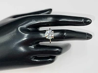 14 karaat geelgouden ring met 4,01 crt. diamant - afbeelding 1 van  9