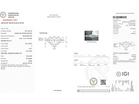 14 karaat geelgouden ring met 4,02 crt. diamant - afbeelding 2 van  7