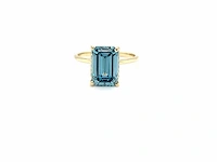 14 karaat geelgouden ring met 4,28 crt. diamant - afbeelding 6 van  13