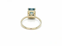 14 karaat geelgouden ring met 4,28 crt. diamant - afbeelding 10 van  13