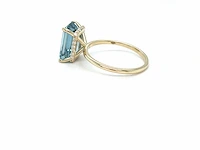14 karaat geelgouden ring met 4,28 crt. diamant - afbeelding 11 van  13
