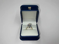 14 karaat geelgouden ring met 7,29 crt. diamant - afbeelding 5 van  12