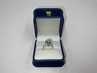 14 karaat geelgouden ring met 7,29 crt. diamant - afbeelding 3 van  12