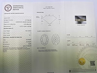 14 karaat geelgouden ring met 7,29 crt. diamant - afbeelding 8 van  12