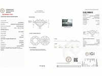 14 karaat rose gouden ring met diamant 5,03 crt - afbeelding 3 van  8