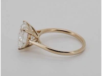 14 karaat rose gouden ring met diamant 5,03 crt - afbeelding 4 van  8