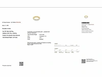 14 karaat roségouden ring met 6,23 crt. diamant - afbeelding 2 van  9