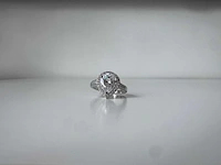 14 karaat wit gouden ring met diamant 5,00 crt - afbeelding 2 van  11