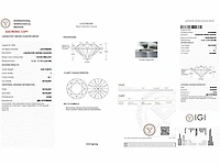 14 karaat wit gouden ring met diamant 5,00 crt - afbeelding 5 van  11