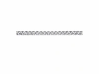 14 karaat witgouden armband met 5,71 crt. diamant - afbeelding 5 van  6