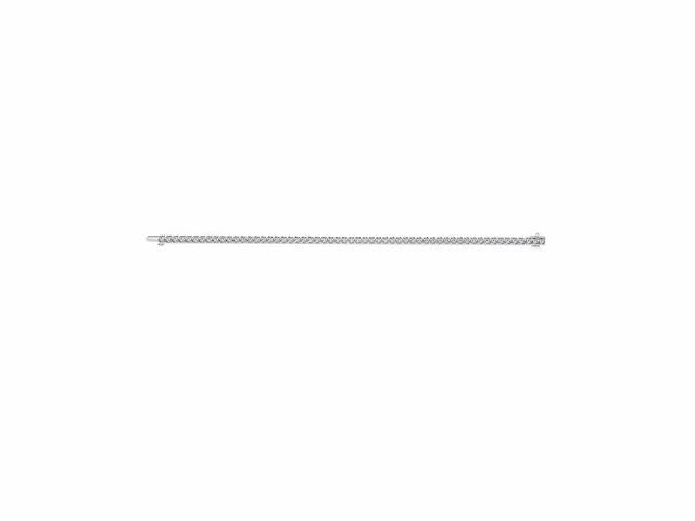 14 karaat witgouden armband met 5,71 crt. diamant - afbeelding 6 van  6