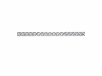 14 karaat witgouden armband met 5,71 crt. diamant - afbeelding 3 van  6