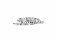 14 karaat witgouden armband met 5,80 crt. natuurlijke diamant - afbeelding 3 van  6
