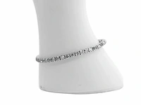 14 karaat witgouden armband met 7,66 natuurlijke diamant - afbeelding 4 van  6