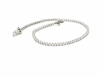 14 karaat witgouden armband met diamant 1,27 crt. - afbeelding 4 van  8