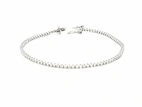 14 karaat witgouden armband met diamant 1,27 crt. - afbeelding 5 van  8