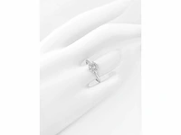 14 karaat witgouden met 1,01 crt. diamant - afbeelding 5 van  8
