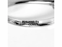 14 karaat witgouden ring met 10,25 crt. kunziet natuurlijke diamant - afbeelding 8 van  8