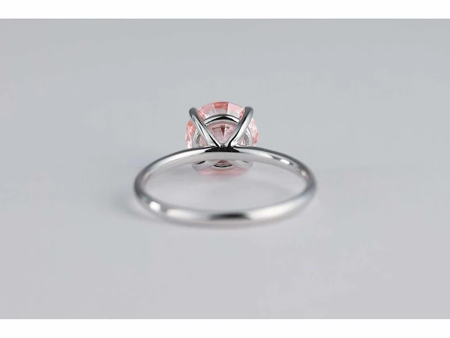14 karaat witgouden ring met 1,51 crt. diamant - afbeelding 5 van  6