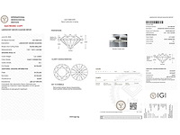 14 karaat witgouden ring met 1,51 crt. diamant - afbeelding 3 van  6