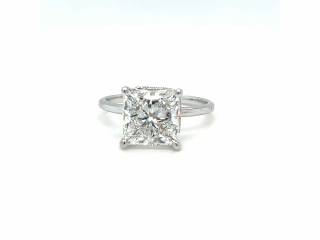 14 karaat witgouden ring met 1,99 crt. diamant - afbeelding 1 van  8