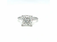 14 karaat witgouden ring met 1,99 crt. diamant - afbeelding 1 van  8