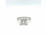 14 karaat witgouden ring met 1,99 crt. diamant - afbeelding 5 van  8