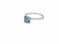 14 karaat witgouden ring met 2,02 diamant - afbeelding 4 van  7