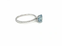 14 karaat witgouden ring met 2,02 diamant - afbeelding 6 van  7