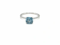 14 karaat witgouden ring met 2,02 diamant - afbeelding 7 van  7
