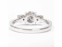 14 karaat witgouden ring met 2,06 crt. diamant - afbeelding 11 van  11